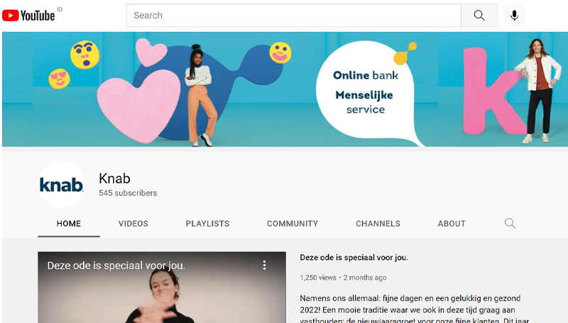 Youtube-kanaal Knab